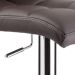 Conjunto com 2 Banquetas Giratórias Fitz Marrom Escuro
