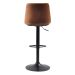 Conjunto com 2 Banquetas Giratórias Harbor Marrom