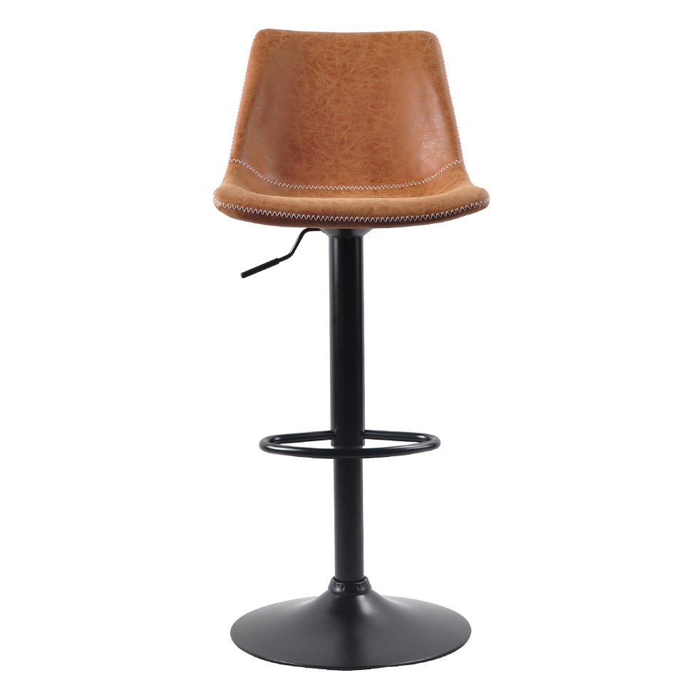 Conjunto com 2 Banquetas Giratórias Harbor Marrom