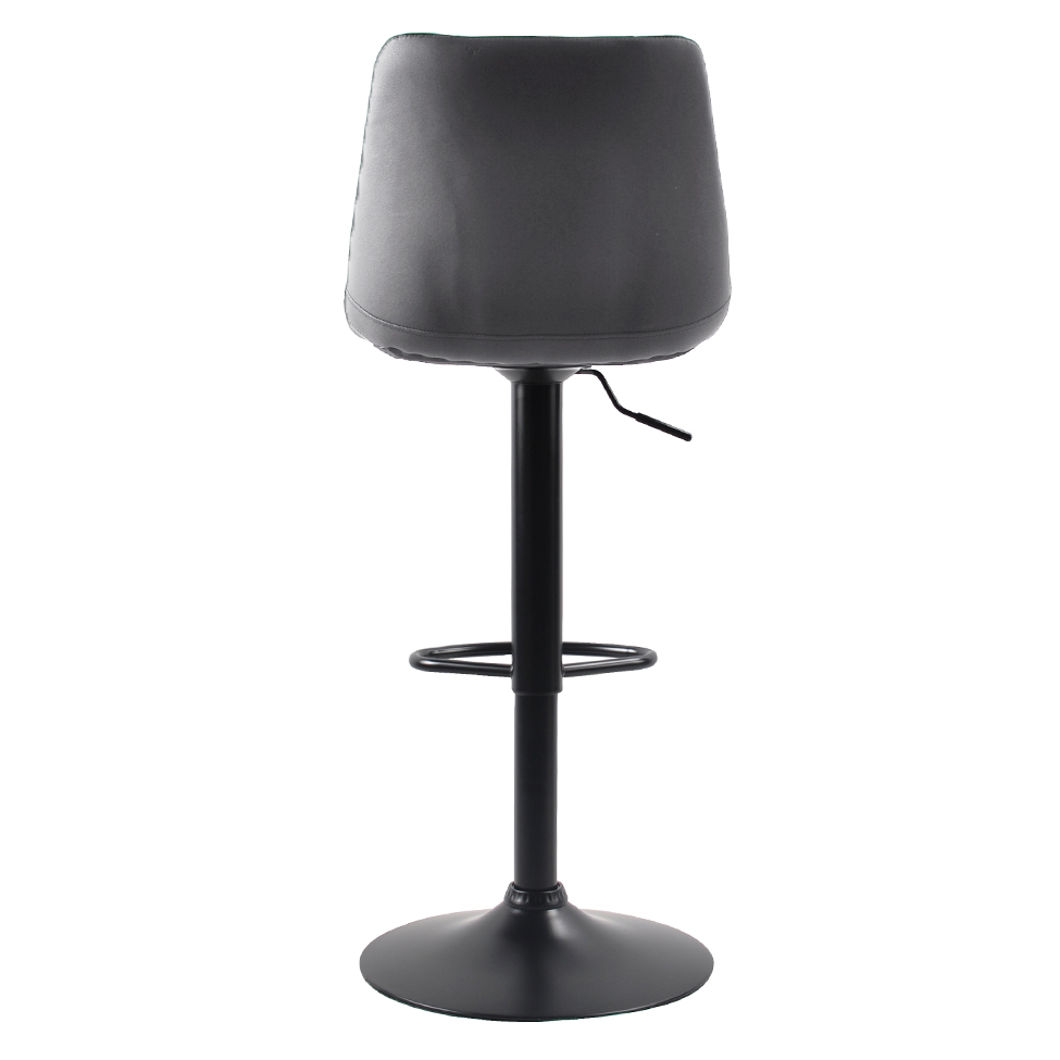 Conjunto com 2 Banquetas Giratórias Kinney Cinza