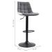 Conjunto com 2 Banquetas Giratórias Kinney Cinza