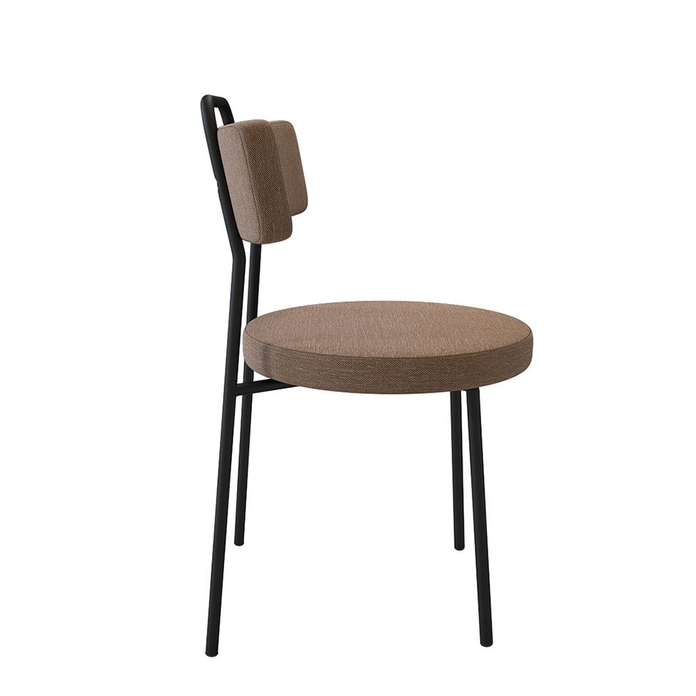 Conjunto com 2 Cadeiras Bock Marrom