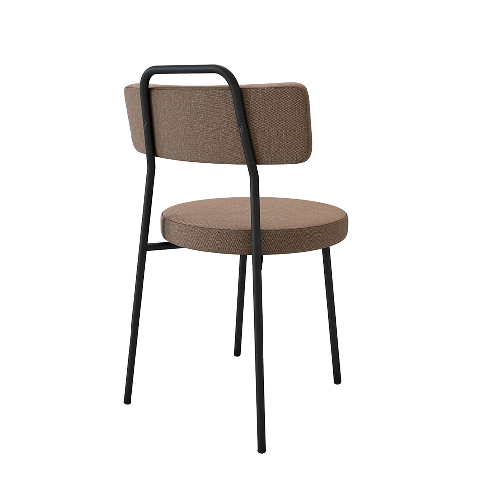 Conjunto com 2 Cadeiras Bock Marrom