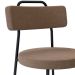 Conjunto com 2 Cadeiras Bock Marrom
