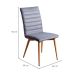 Conjunto com 2 Cadeiras Chambly Cinza Escuro