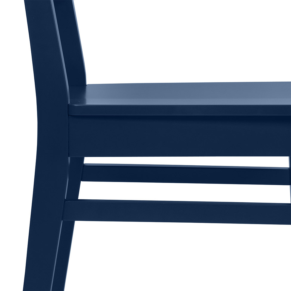Conjunto com 2 Cadeiras Duo Azul Marinho