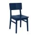 Conjunto com 2 Cadeiras Duo Azul Marinho