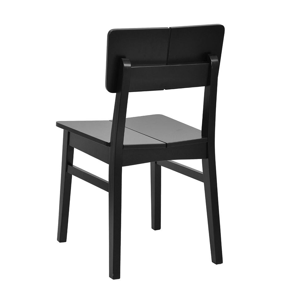 Conjunto com 2 Cadeiras Duo Preto