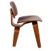 Conjunto com 2 Cadeiras Eames Walnut Madeira