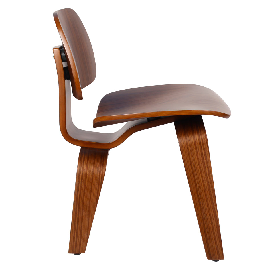 Conjunto com 2 Cadeiras Eames Walnut Madeira