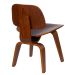 Conjunto com 2 Cadeiras Eames Walnut Madeira