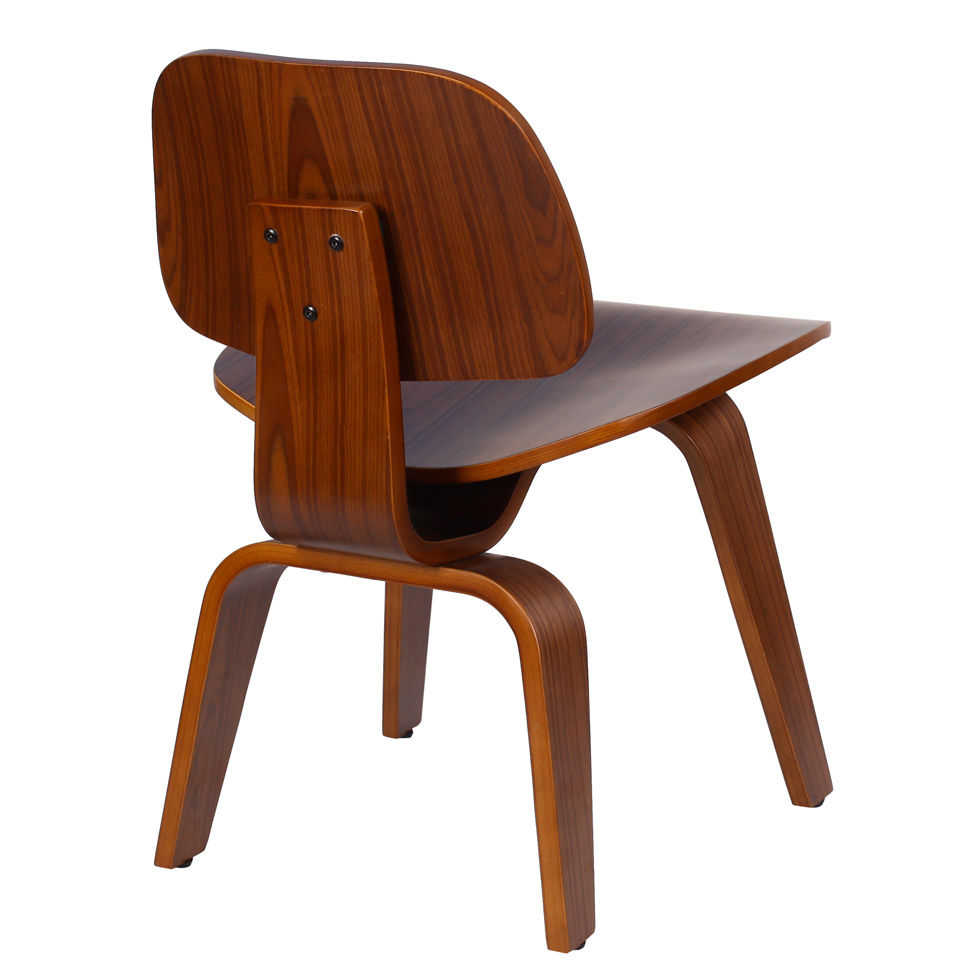 Conjunto com 2 Cadeiras Eames Walnut Madeira