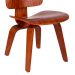 Conjunto com 2 Cadeiras Eames Walnut Madeira