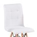 Conjunto com 2 Cadeiras Fitz Eiffel Branco