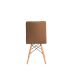 Conjunto com 2 Cadeiras Fitz Eiffel Marrom Whisky