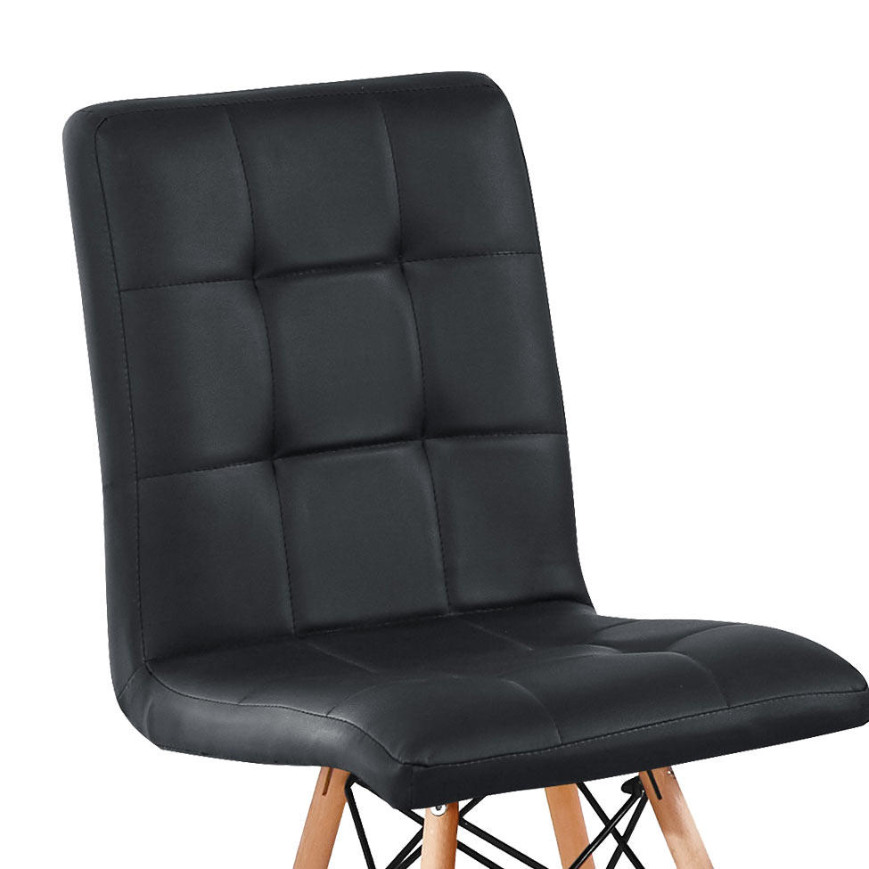 Conjunto com 2 Cadeiras Fitz Eiffel Preto