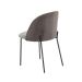 Conjunto com 2 Cadeiras Margaret Cinza