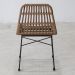 Conjunto com 2 Cadeiras Marmaris Rattan Natural