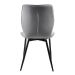 Conjunto com 2 Cadeiras Palmer Cinza