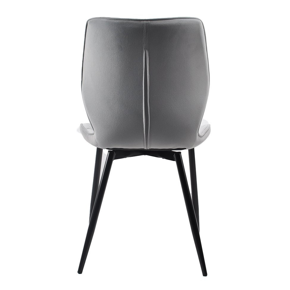 Conjunto com 2 Cadeiras Palmer Cinza