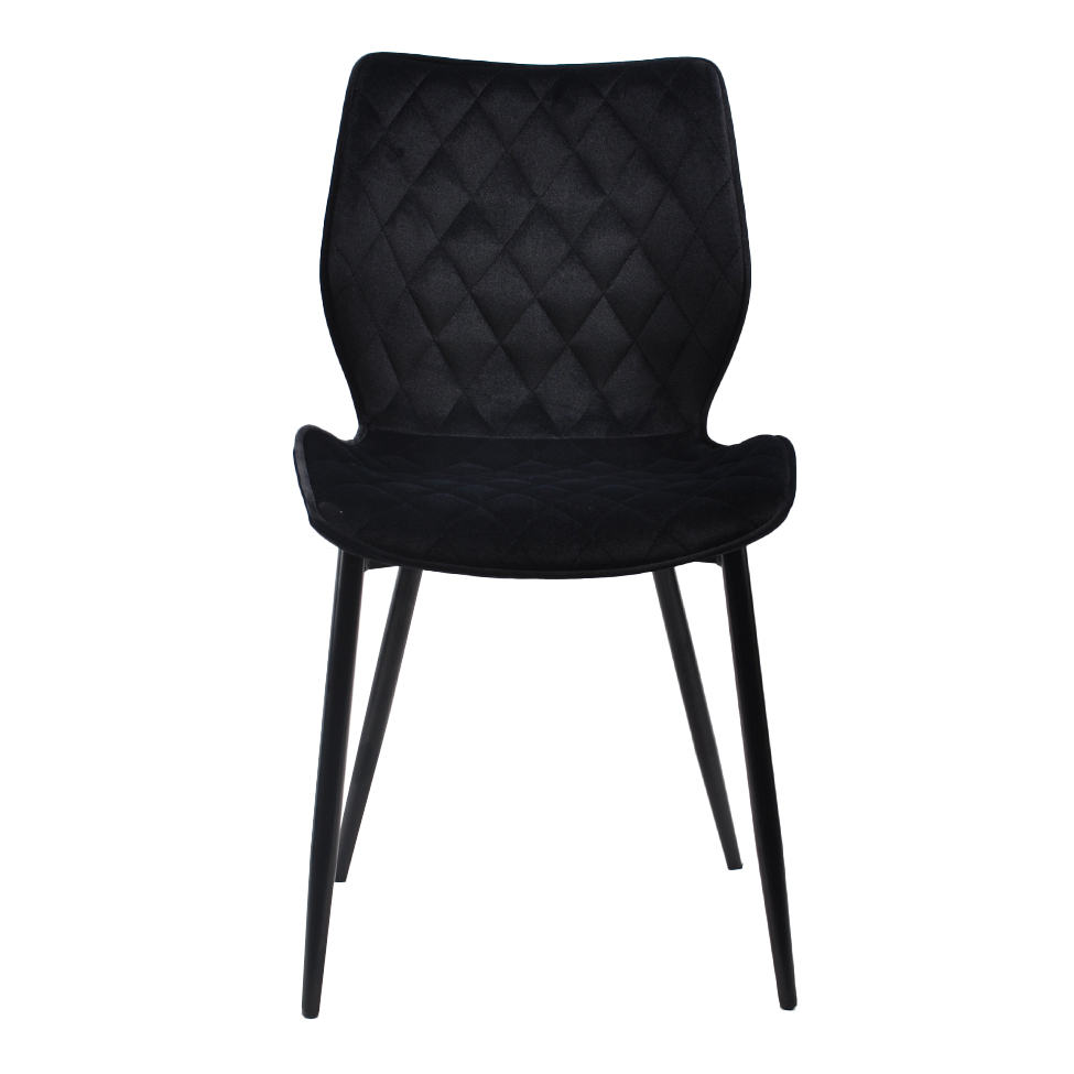 Conjunto com 2 Cadeiras Palmer Preto