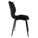 Conjunto com 2 Cadeiras Palmer Preto
