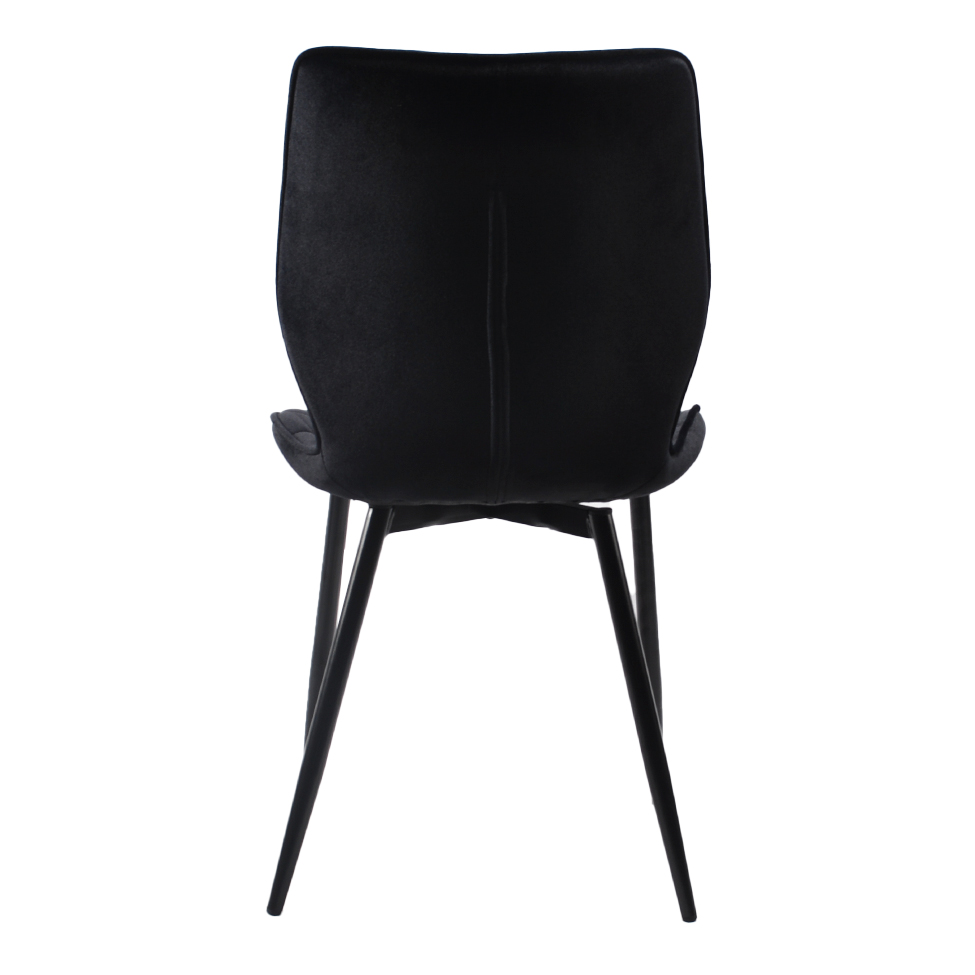 Conjunto com 2 Cadeiras Palmer Preto