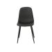 Conjunto com 2 Cadeiras Sina Preto