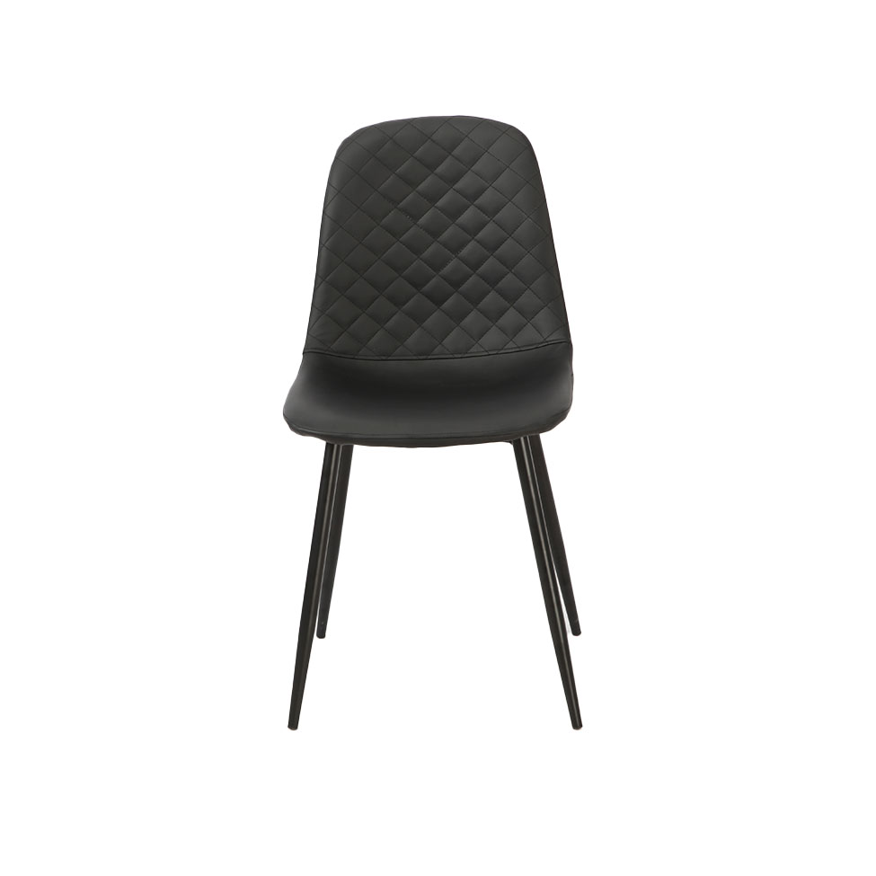 Conjunto com 2 Cadeiras Sina Preto