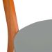 Conjunto com 2 Cadeiras Tóquio Castanho e Cinza