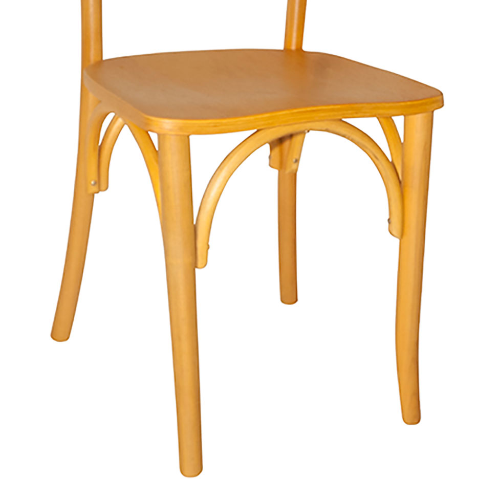 Conjunto com 2 Cadeiras de Cozinha Laura Amarelo