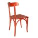 Conjunto com 2 Cadeiras de Cozinha Laura Vermelho