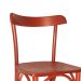 Conjunto com 2 Cadeiras de Cozinha Laura Vermelho