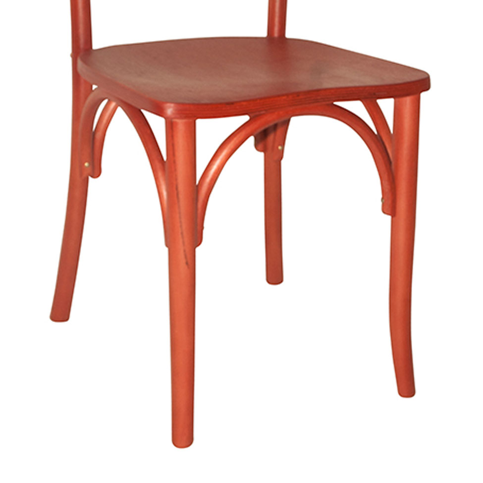 Conjunto com 2 Cadeiras de Cozinha Laura Vermelho