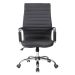 Conjunto com 2 Cadeiras de Escritório Diretor Giratórias Cleaner Preto