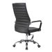 Conjunto com 2 Cadeiras de Escritório Diretor Giratórias Cleaner Preto