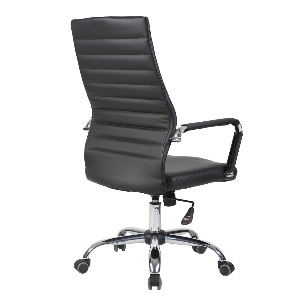 Conjunto com 2 Cadeiras de Escritório Diretor Giratórias Cleaner Preto