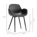 Conjunto com 2 Poltronas Thalía Cinza