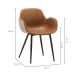 Conjunto com 2 Poltronas Thalía Marrom