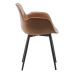 Conjunto com 2 Poltronas Thalía Marrom