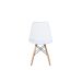 Conjunto com 4 Cadeiras Deva Eiffel Branco