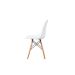 Conjunto com 4 Cadeiras Deva Eiffel Branco