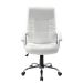 Conjunto com 4 Cadeiras de Escritório Presidente Giratórias Office Plus Branco