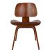 Conjunto com 6 Cadeiras Eames Walnut Madeira