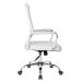 Conjunto com 6 Cadeiras de Escritório Diretor Giratórias Cleaner Branco