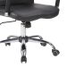 Conjunto com 6 Cadeiras de Escritório Diretor Giratórias Cleaner Preto