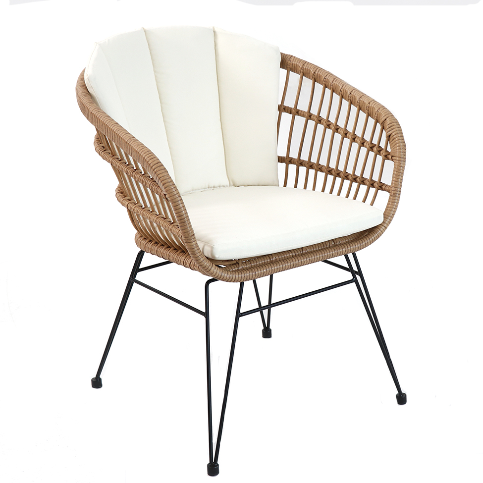 Conjunto de Área Externa Darian Natural e Bege