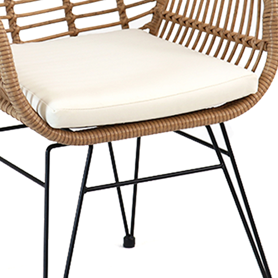 Conjunto de Área Externa Lanai Natural e Bege