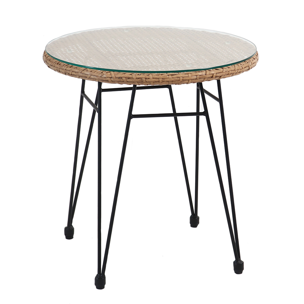 Conjunto de Área Externa Lanai Natural e Bege