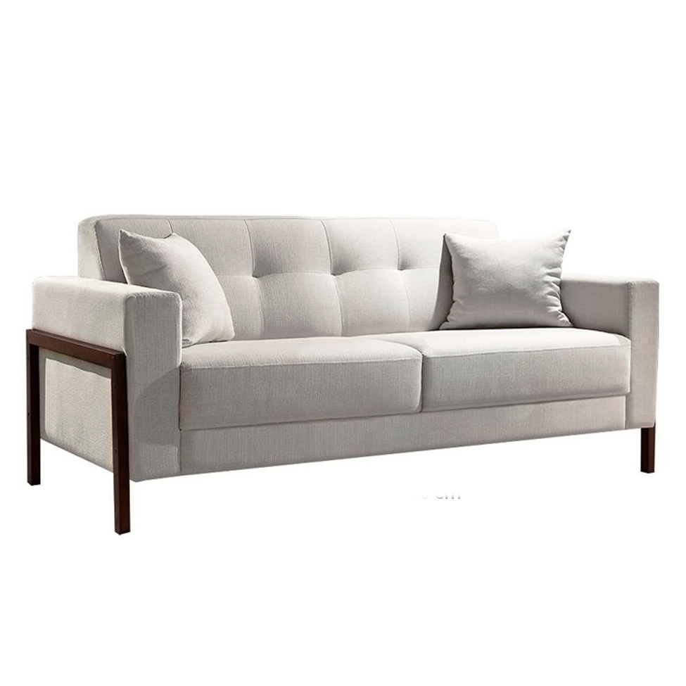 Conjunto de Sofá 2 e 3 Lugares Kivik Copenhague Algodão Cru